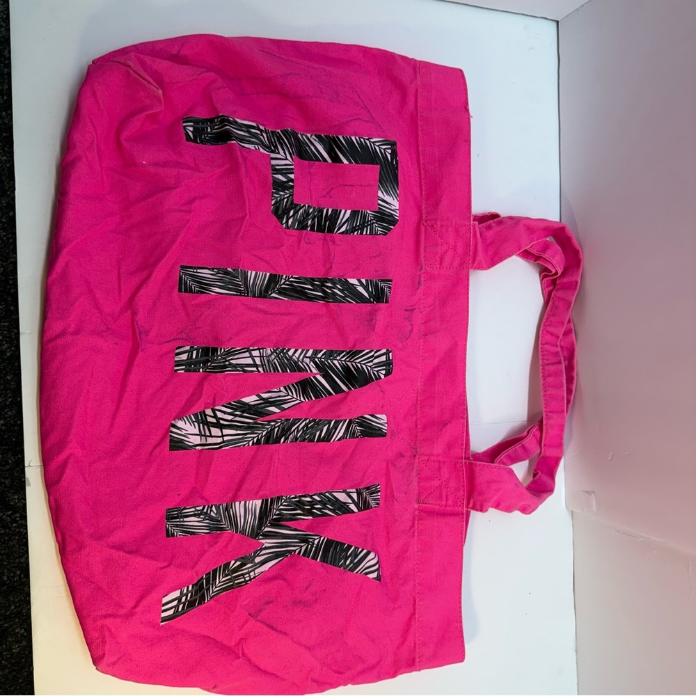 PINK Victoria's Secret Bold Pink Tote